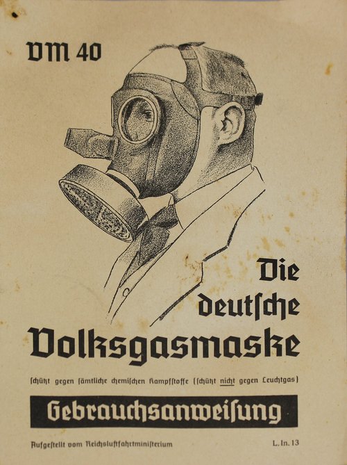 Maska Volkgasmaske VM40 - ZESTAW