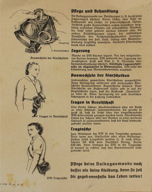 Maska Volkgasmaske VM40 - ZESTAW