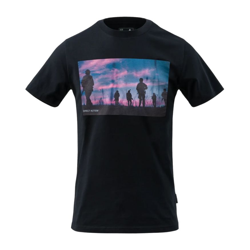 Koszulka Direct Action Sunset Black