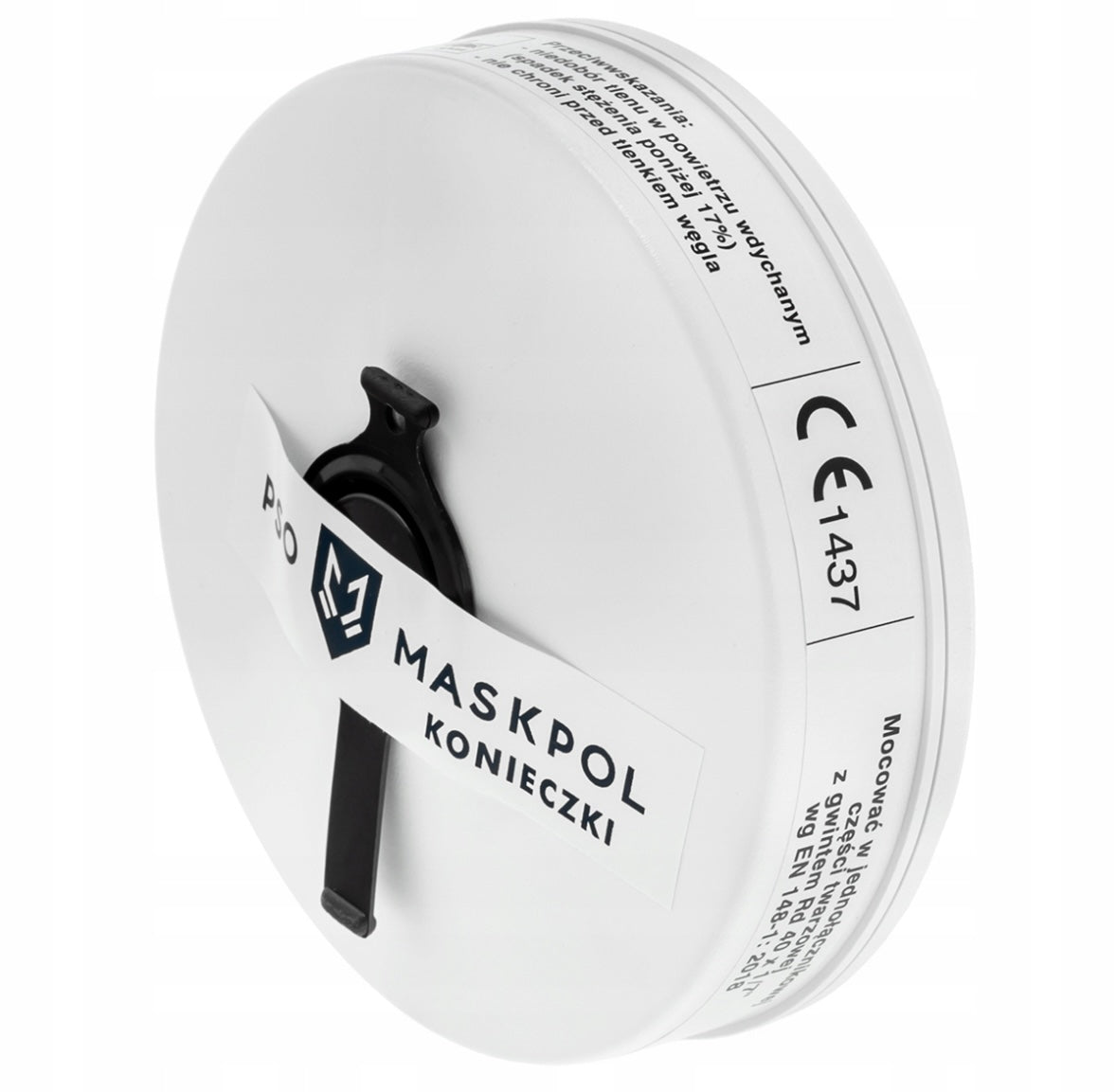 Filtr Maskpol F 21/80-P3 do Maski Przeciwgazowej Standard NATO 40mm