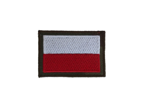 Naszywany Flaga Polska wz. 93 Wojsko Polskie Haft Komputerowy