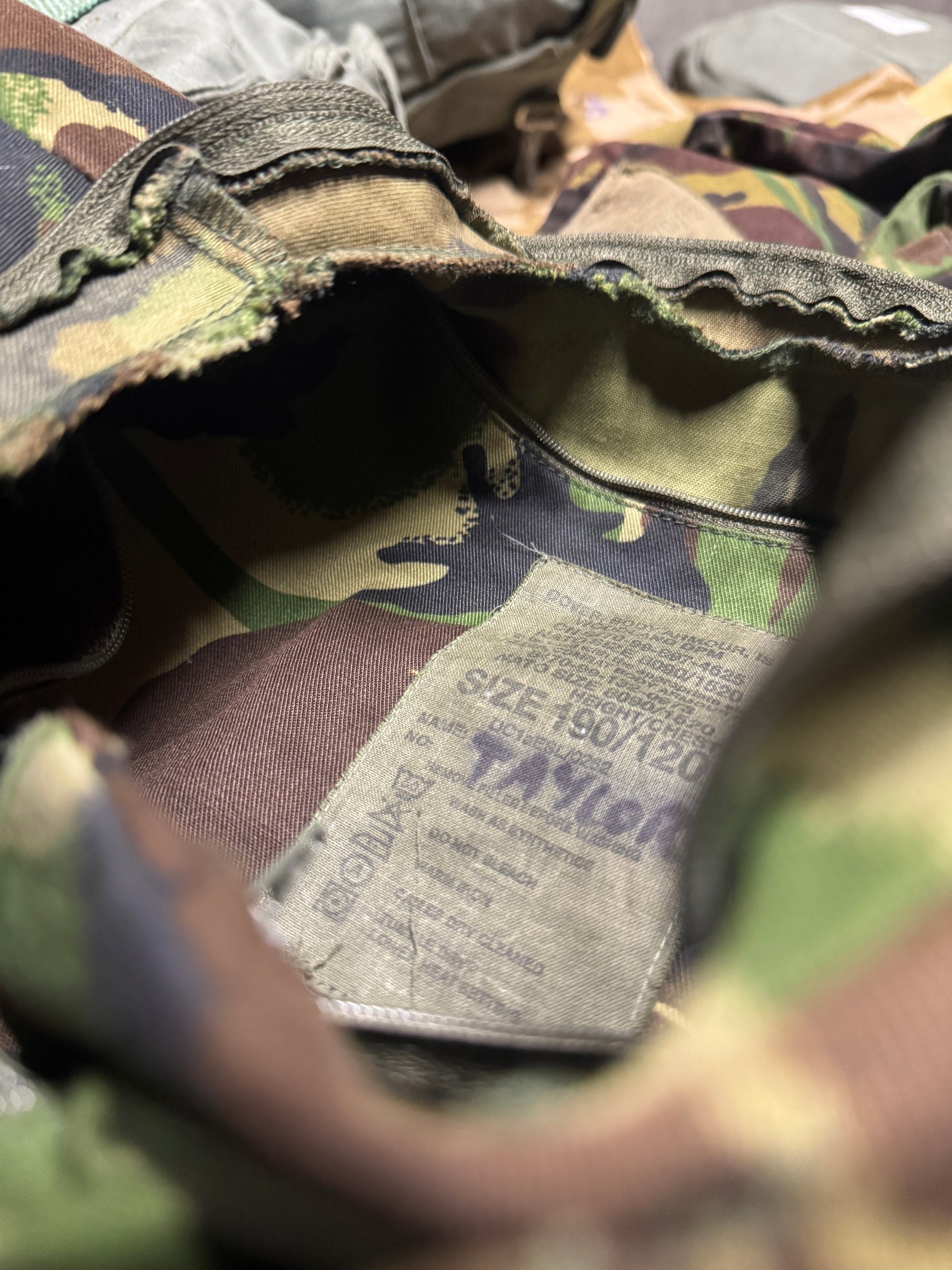 Kamizelka taktyczna wojskowa Body Cover Armour Woodland DPM