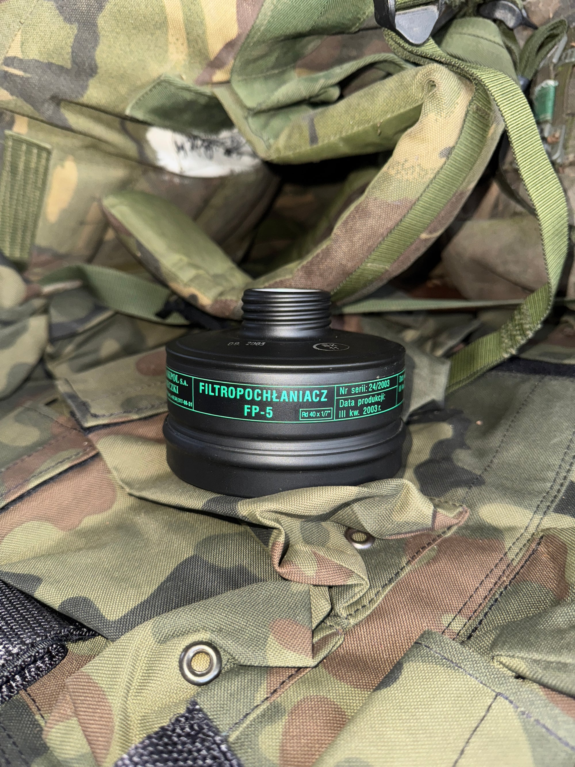 Maska Przeciwgazowa MP-5 / ZESTAW