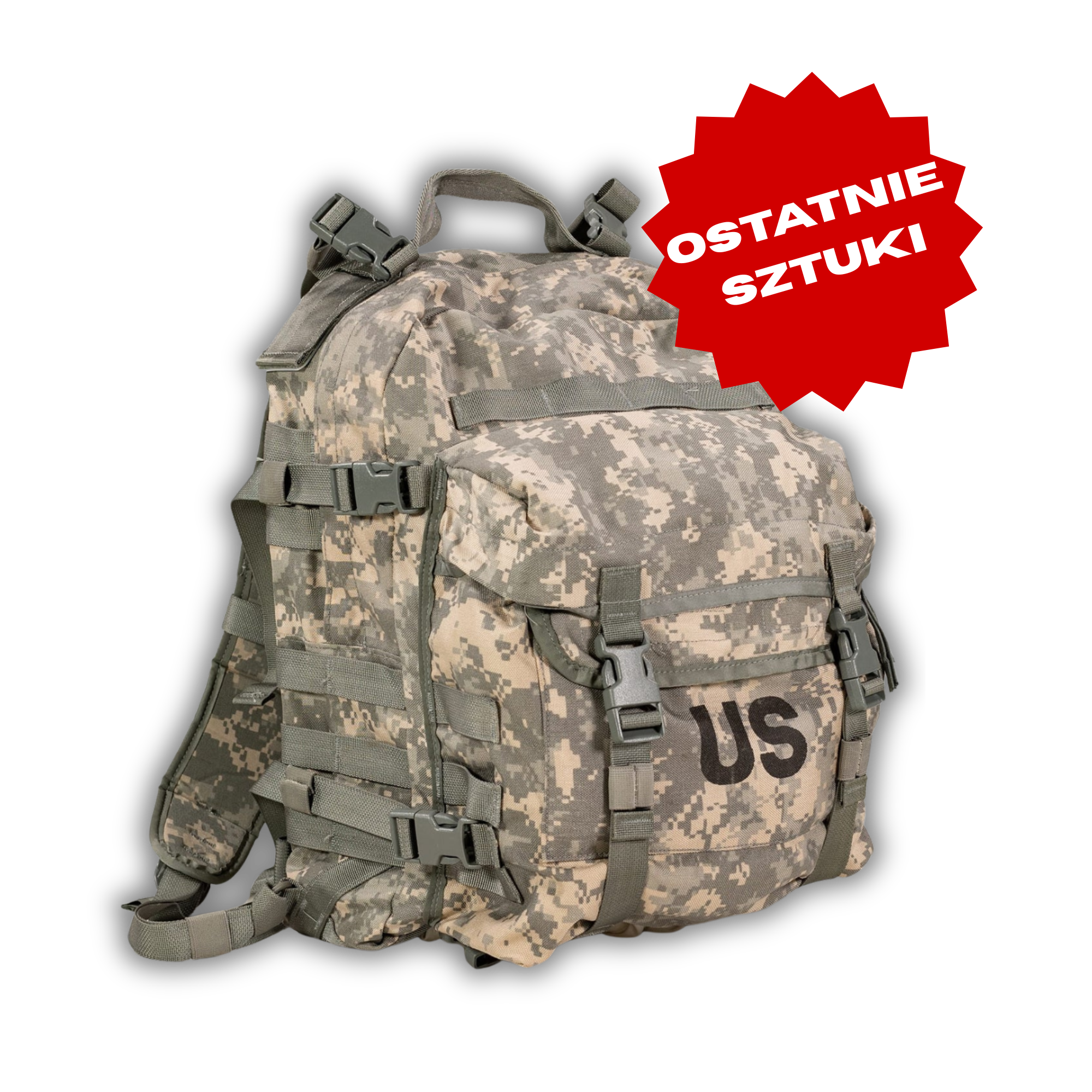 ㅤ🔥Plecaki Wojskowe Szturmowe ASSAULT PACK Us Army UCP DB