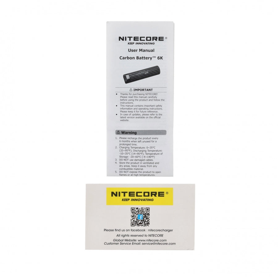Powerbank Nitecore Carbon Battery 6K 6000 mAh IP68