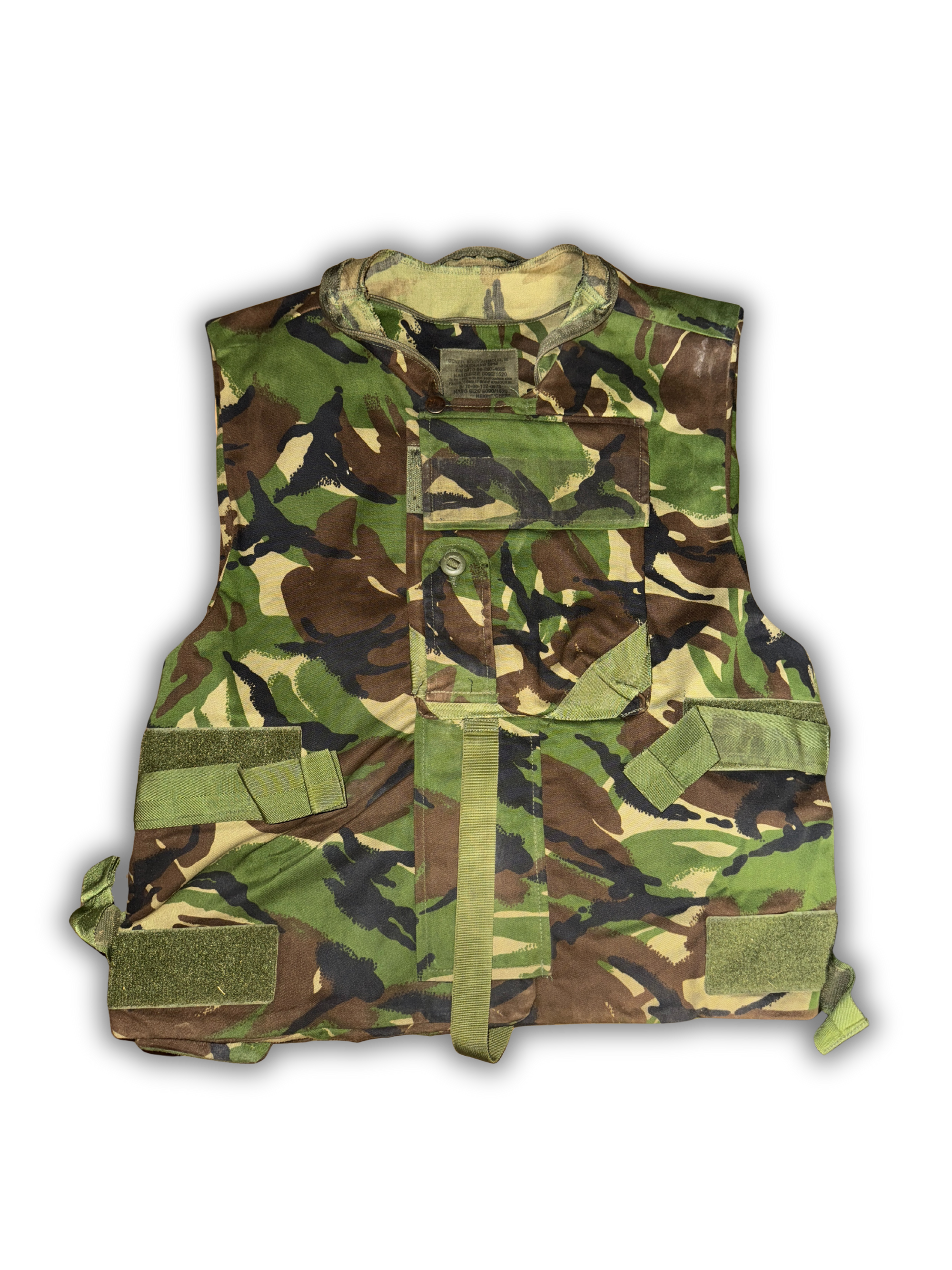 Kamizelka taktyczna wojskowa Body Cover Armour Woodland DPM