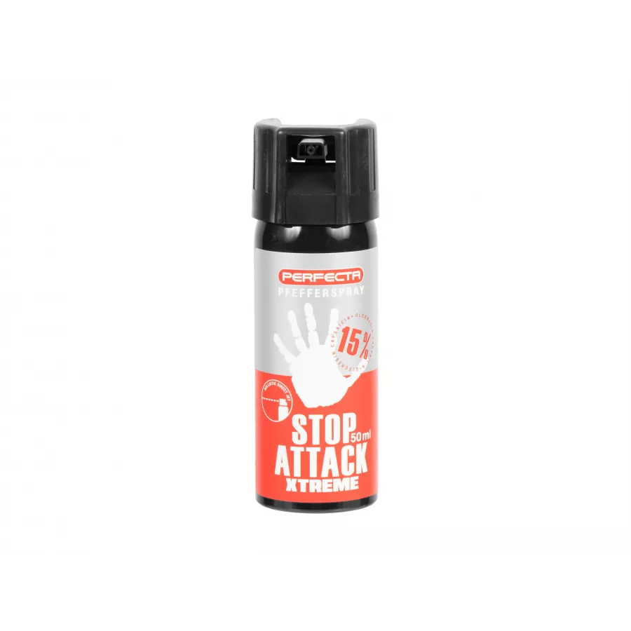 Perfecta Stop Attack Xtreme – gaz pieprzowy, strumień 50 ml