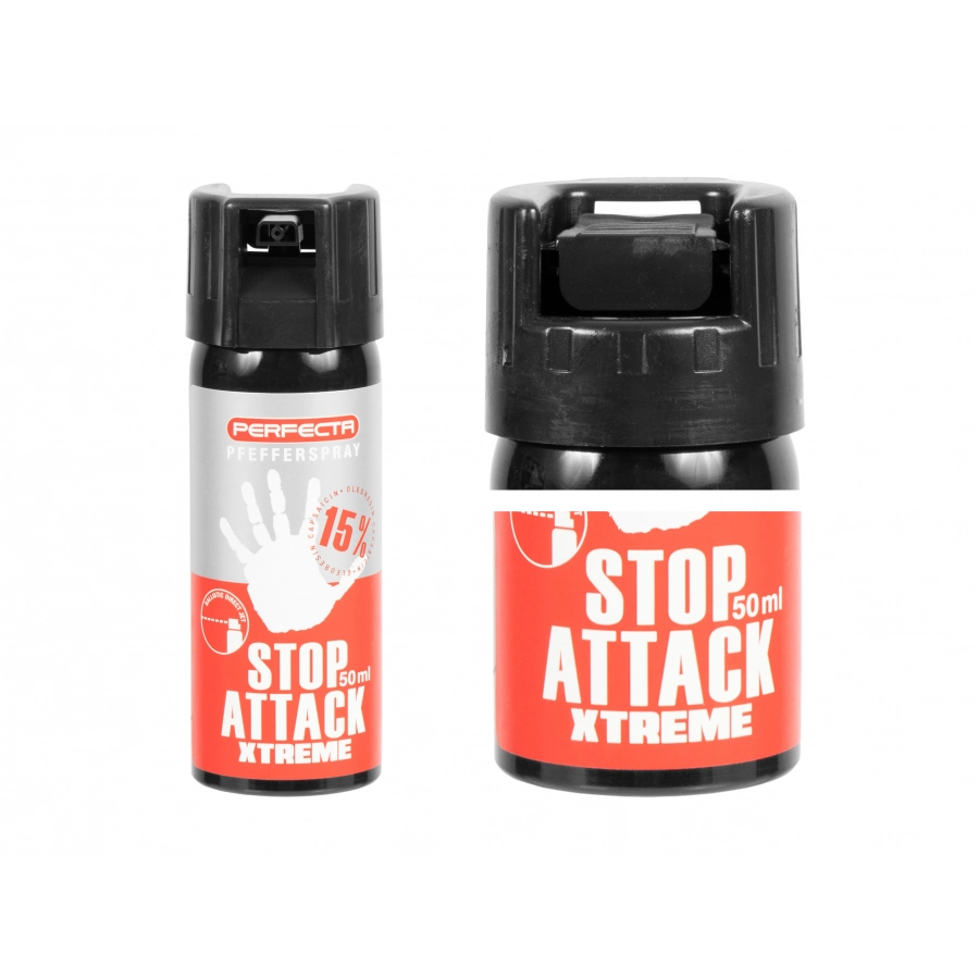 Perfecta Stop Attack Xtreme – gaz pieprzowy, strumień 50 ml