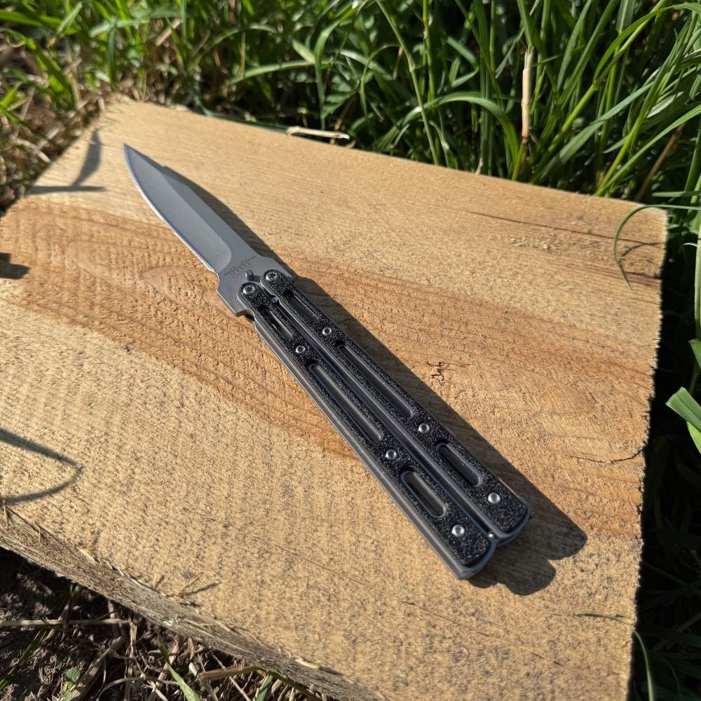 Nóż motylkowy Joker INOX 420 Clip Point
