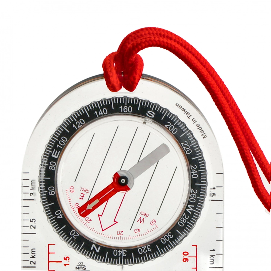 Sun Co. ProMap Compass — kompas mapowy na smyczy