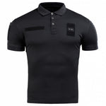 Koszulka Polo Taktyczna M-Tac Elite Tactical Coolmax Czarna