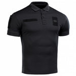 Koszulka Polo Taktyczna M-Tac Elite Tactical Coolmax Czarna