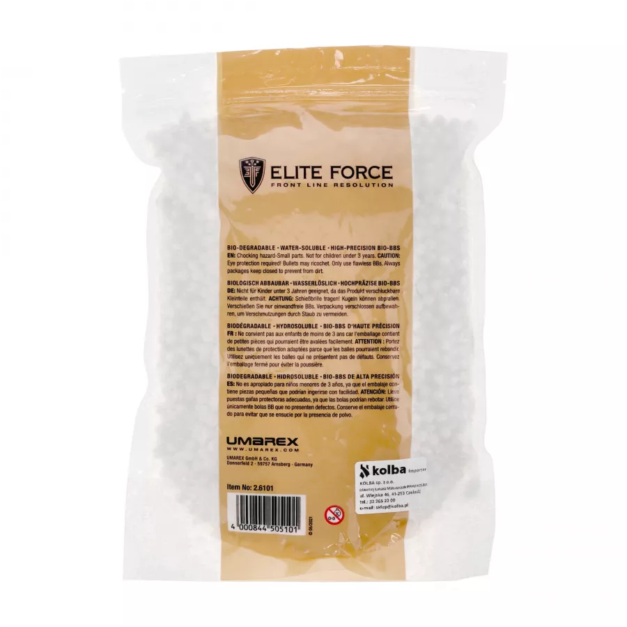 Elite Force Kulki ASG Premium Bio 0,25 g 6 mm 4000 szt.