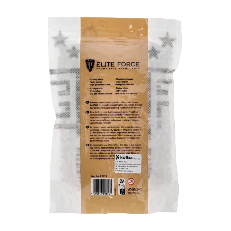 Elite Force Premium BIO kulki ASG 6 mm 0,28 g 4000 szt.