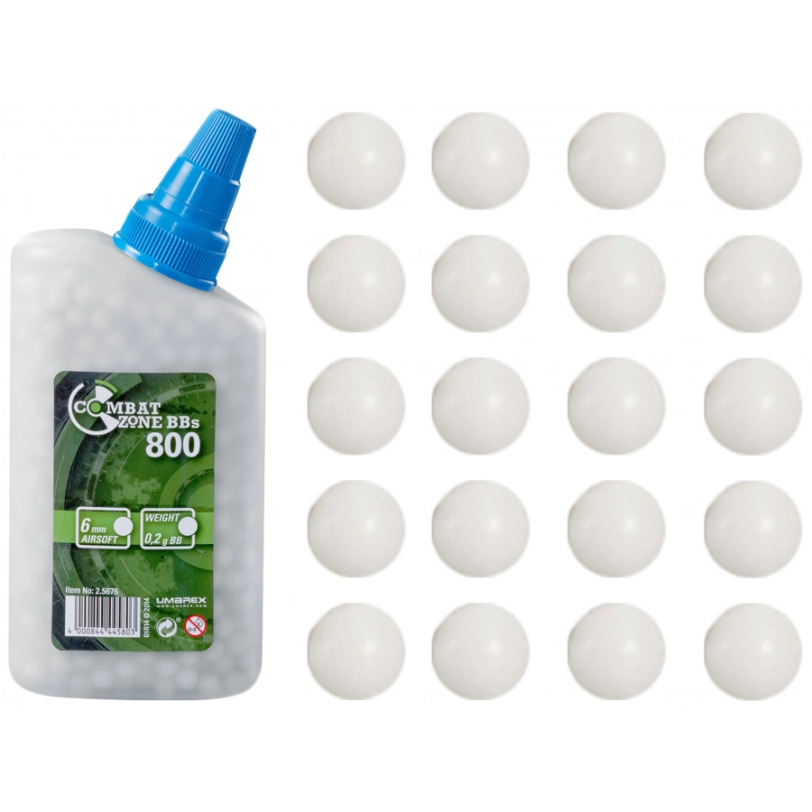 Kulki BB do ASG Combat Zone Basic 0,2 g 6 mm 800 szt.