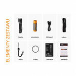 Latarka Taktyczna Fenix TK16 V2.0 3100 Lm USB-C