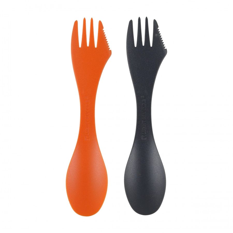 Łyżkowidelec Light My Fire Spork Medium pomarańczowo-czarny
