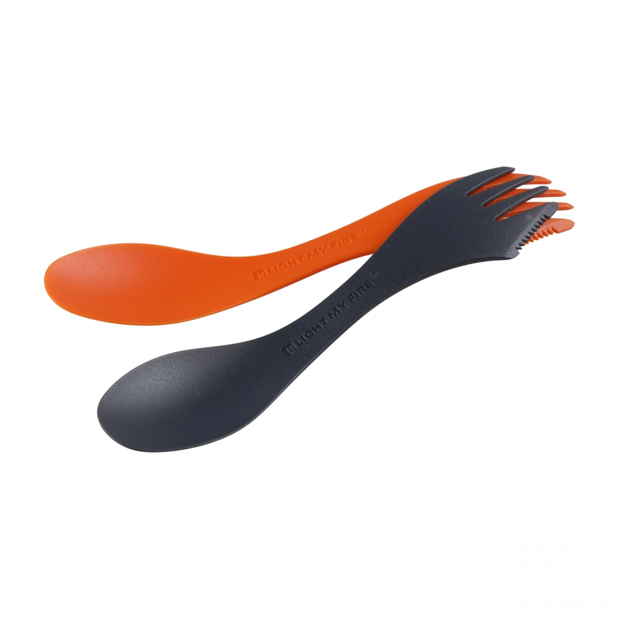 Łyżkowidelec Light My Fire Spork Medium pomarańczowo-czarny