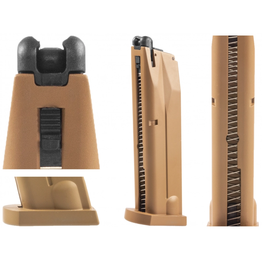 Beretta Magazynek do ASG M9 A3 FDE 6 mm