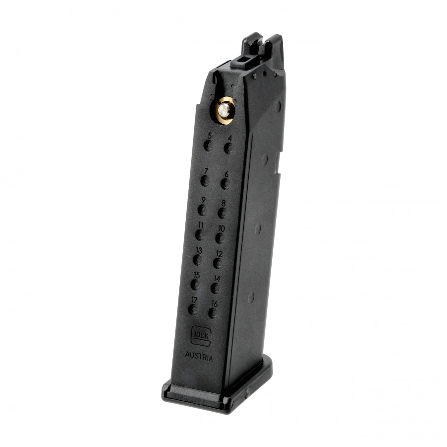 Glock Magazynek do ASG Glock 17 gen. 4, 23 kulki 6 mm, green gas
