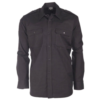 Koszula Mil-Tec RipStop Long Sleeve Black