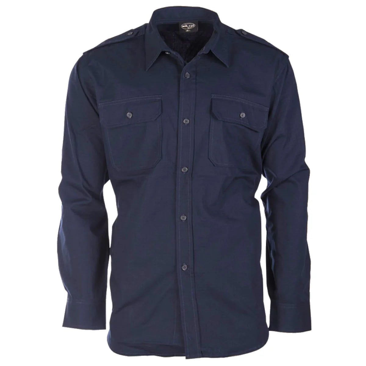 Koszula Mil-Tec RipStop Long Sleeve Dark Blue