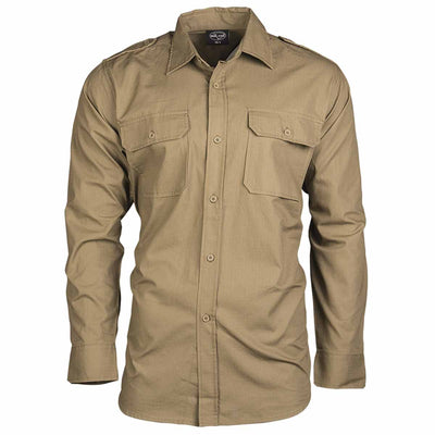 Koszula Mil-Tec RipStop Long Sleeve Coyote
