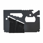 Azymut Tool Card — karta survivalowa, multitool w etui