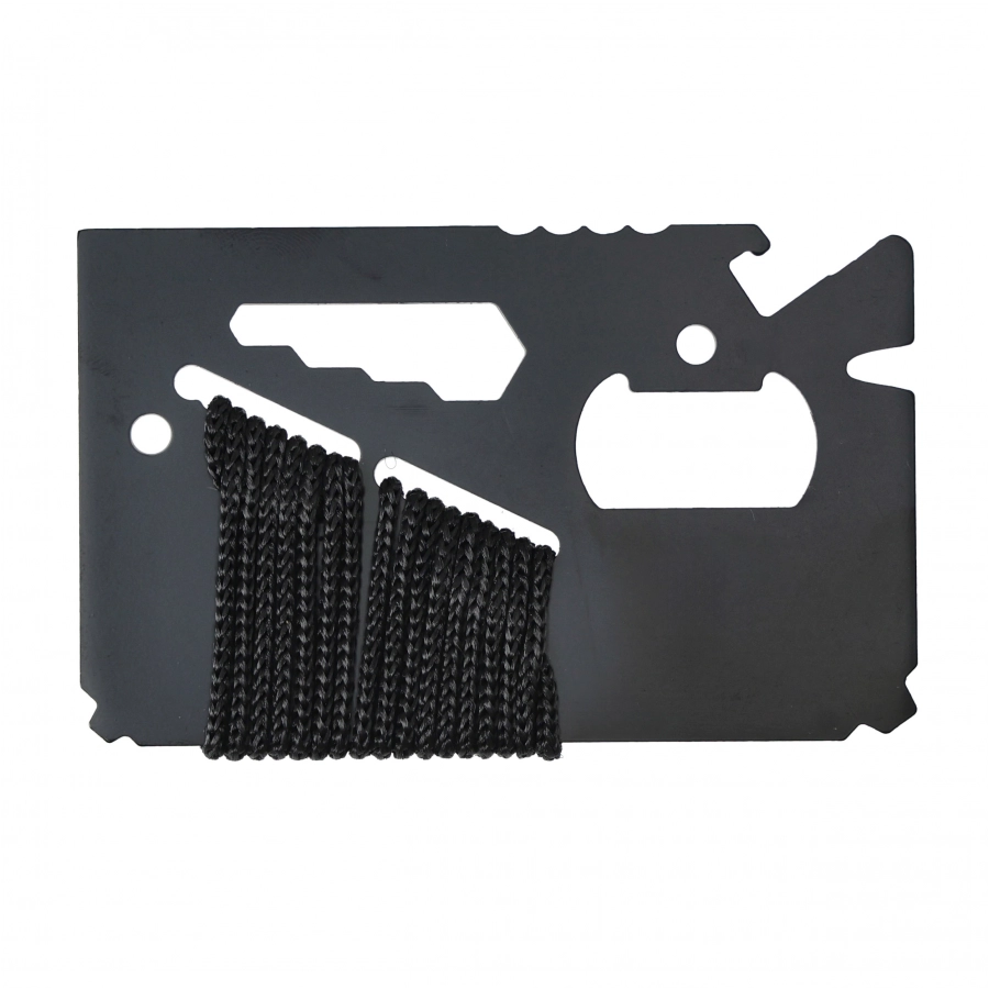 Azymut Tool Card — karta survivalowa, multitool w etui