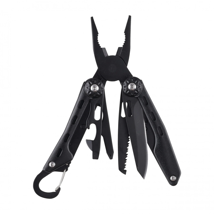 Outrest Trekker — multitool 8 narzędzi czarny