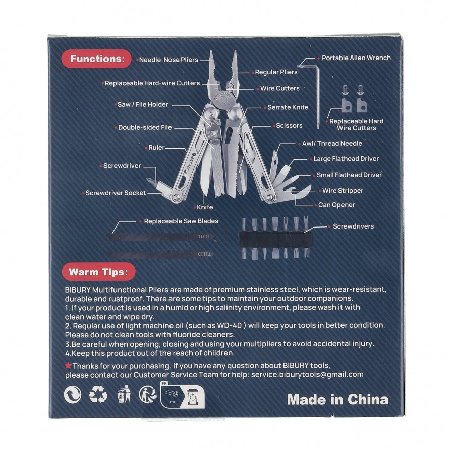 Multitool Bibury Pro 19w1