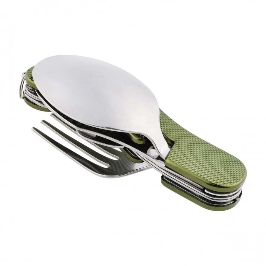Niezbędnik turystyczny składany Outrest Pocket Meal 4w1 (oliwkowy)