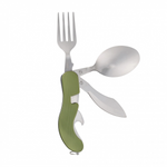 Niezbędnik turystyczny składany Outrest Pocket Meal 4w1 (oliwkowy)