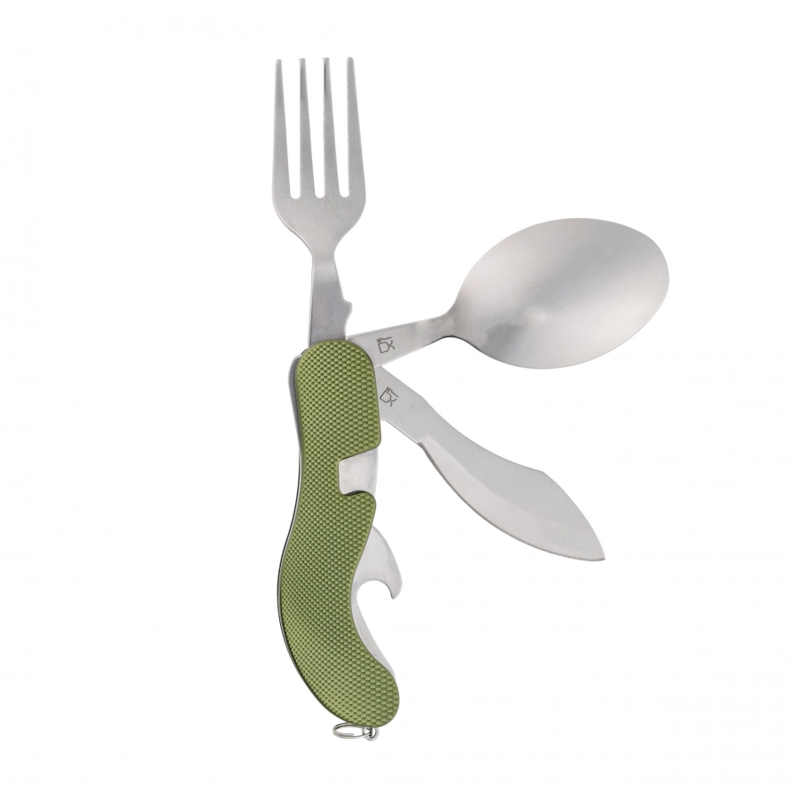 Niezbędnik turystyczny składany Outrest Pocket Meal 4w1 (oliwkowy)