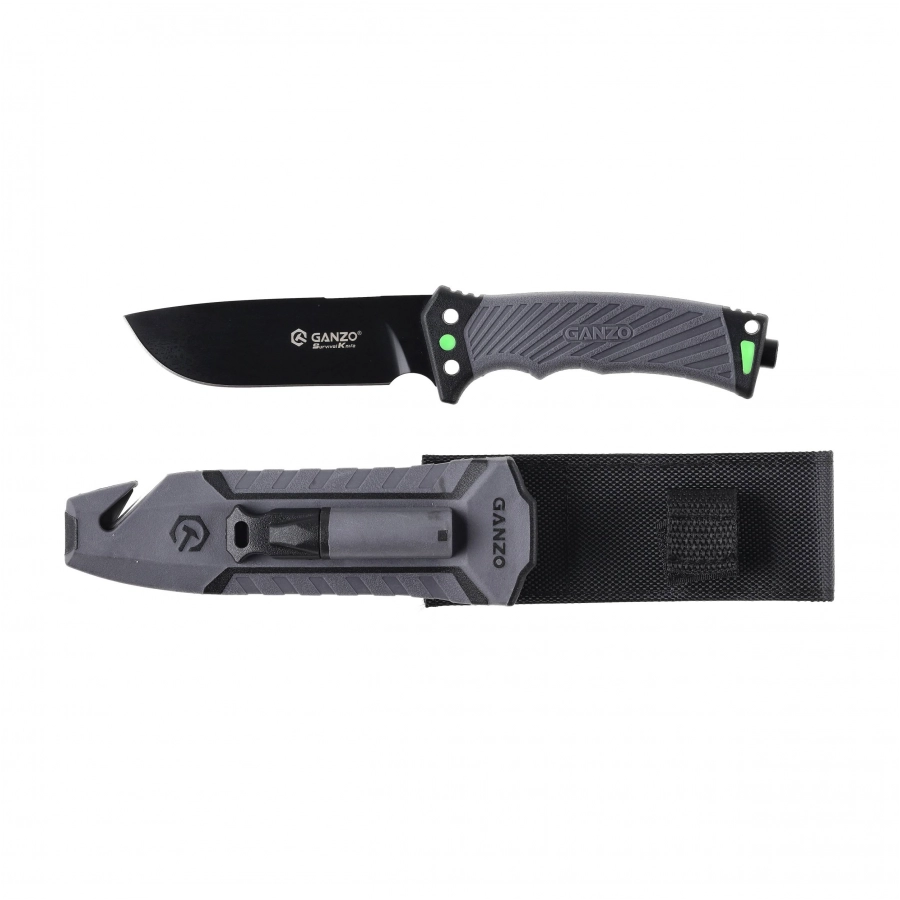 Ganzo / Firebird Nóż bushcraft G8012V2-GY