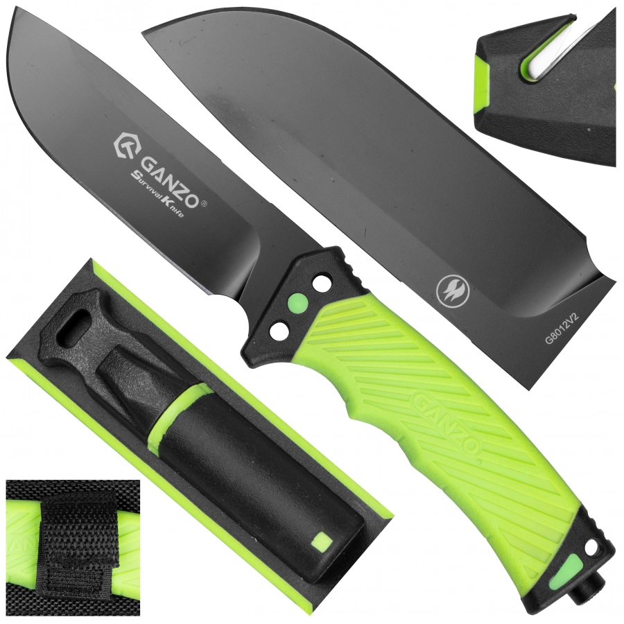 Nóż bushcraft Ganzo G8012V2-LG - Ganzo / Firebird