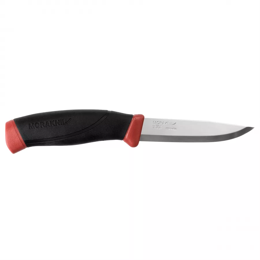 Morakniv Companion czerwony stal nierdzewna