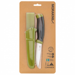 Morakniv Companion oliwkowy - stal nierdzewna Sandvik 12C27