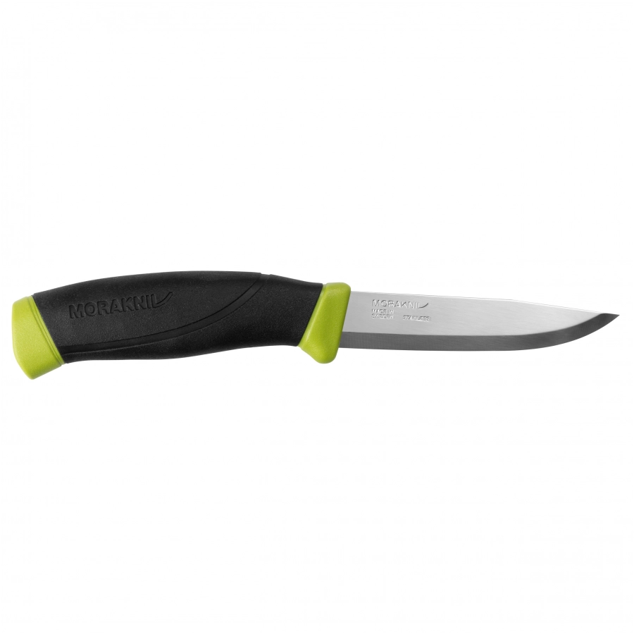 Morakniv Companion oliwkowy - stal nierdzewna Sandvik 12C27
