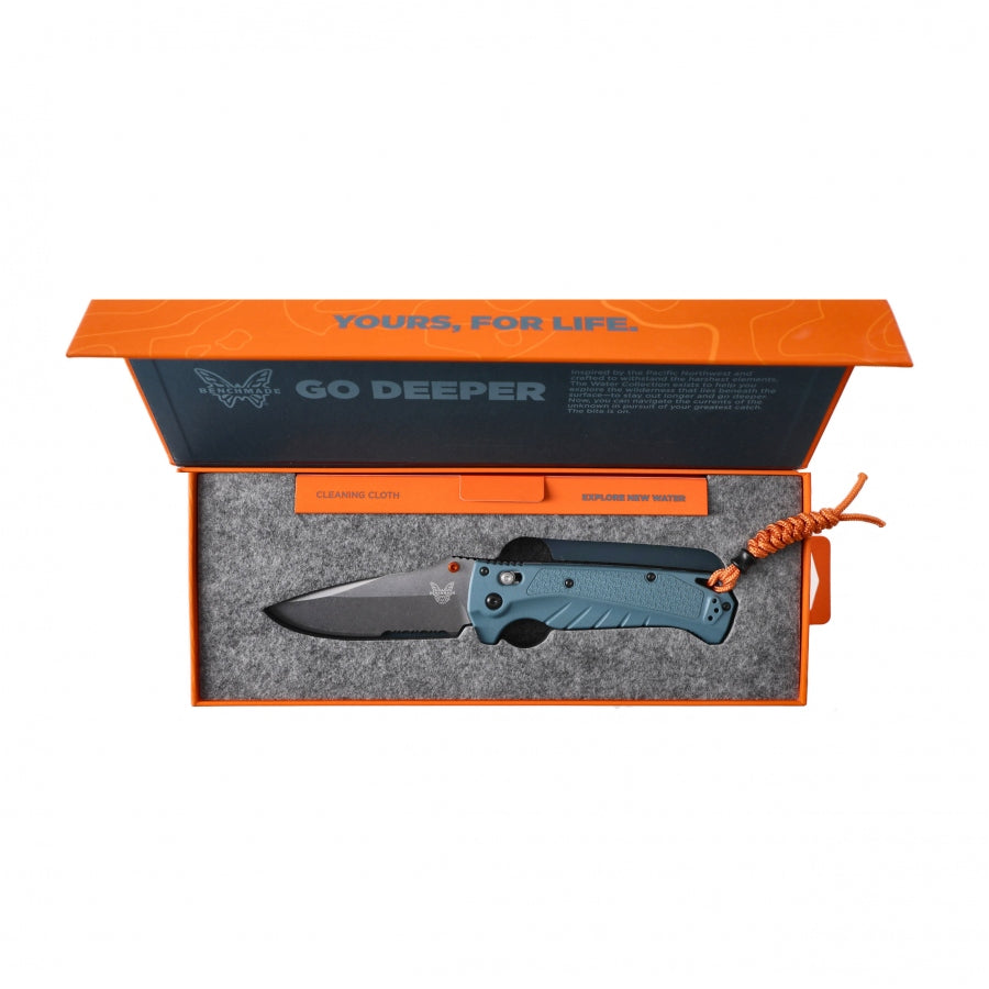 Nóż składany Benchmade 18060S Adira MagnaCut Axis Lock Combo Serrated