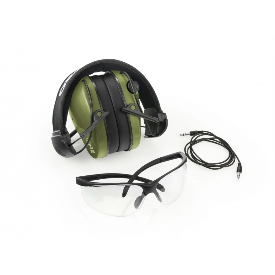 RealHunter ACTiVE PRO oliwkowe + okulary Protect
