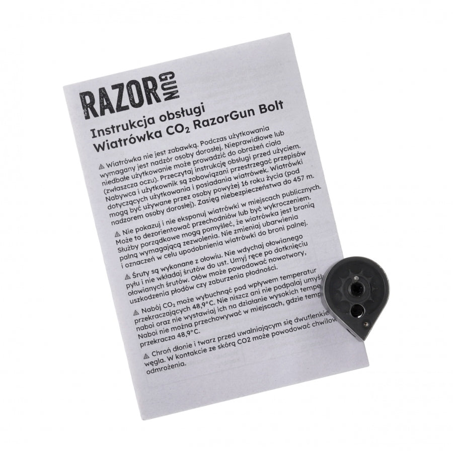 Pistolet wiatrówkowy RGun Bolt 4,5 mm CO₂