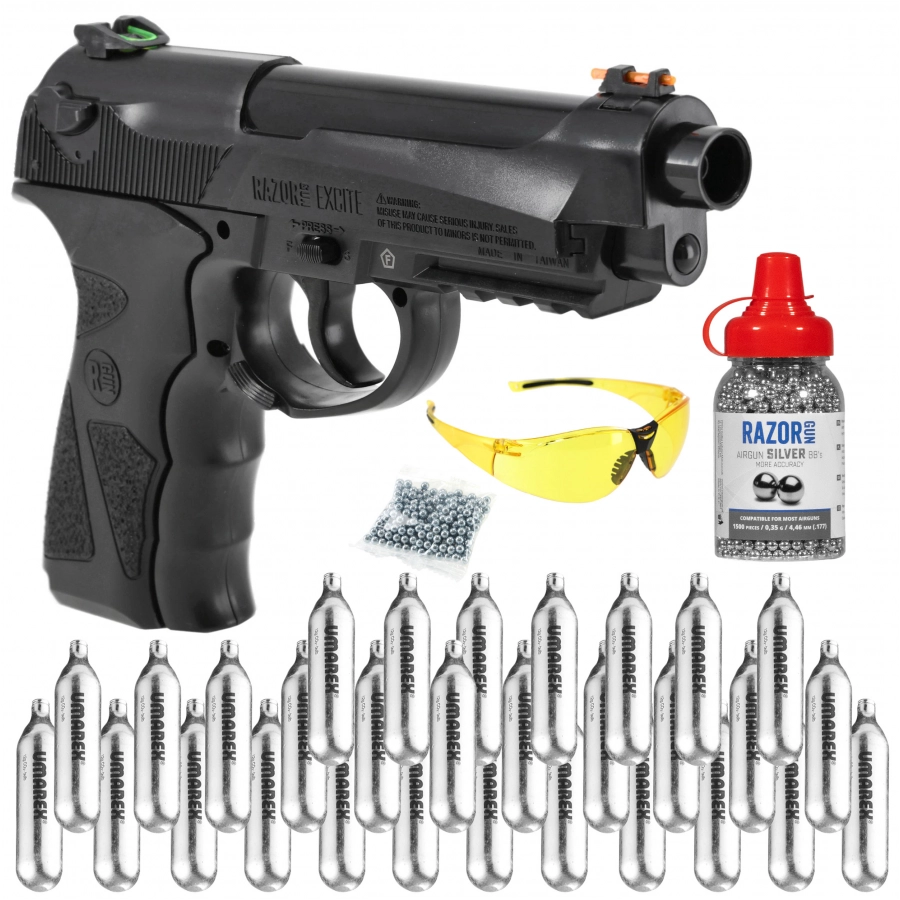 Pistolet wiatrówka RGun Excite 4,5 mm BB CO2
