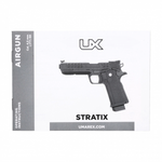 Pistolet wiatrówka UX Stratix 4,5mm BB CO2 <3J