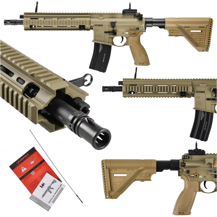 Heckler&Koch HK416 A5 Sportsline 6 mm piaskowy