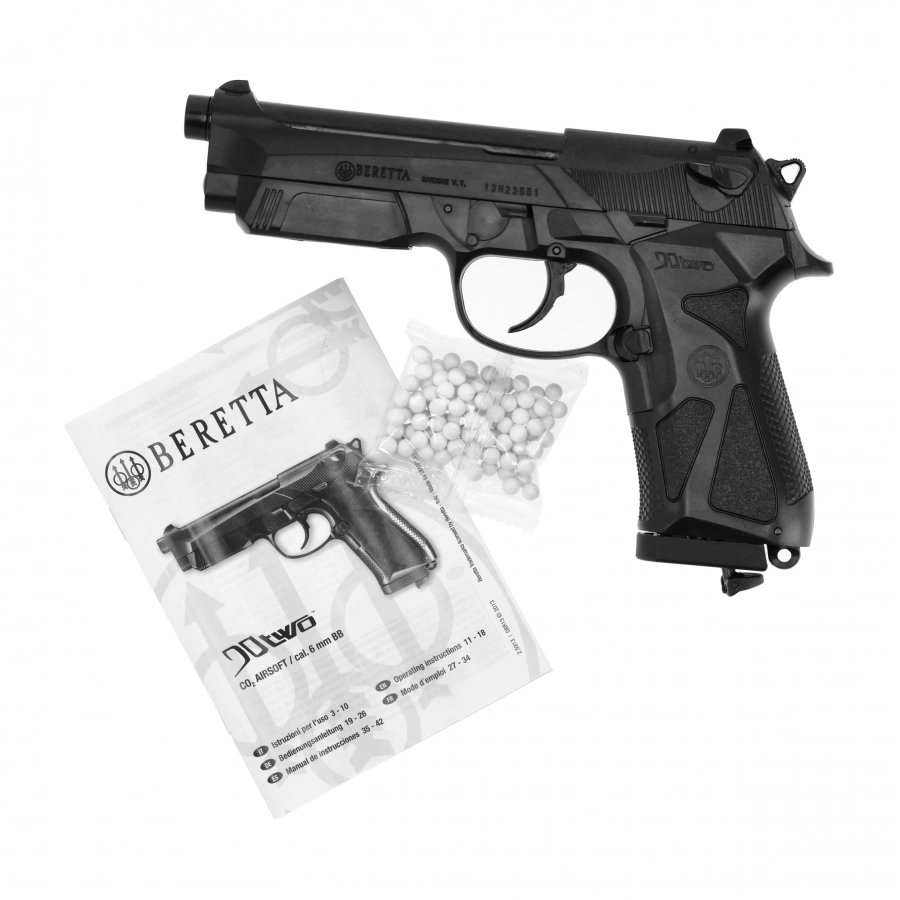 Replika pistolet ASG Beretta 90TWO 6 mm CO2