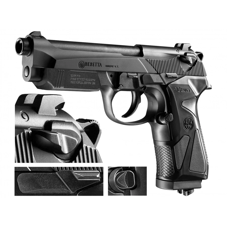 Replika pistolet ASG Beretta 90TWO 6 mm CO2