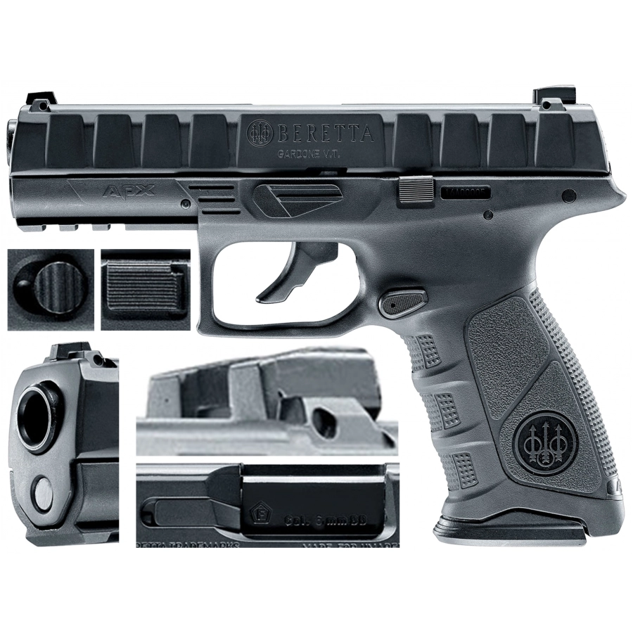 Beretta APX 6 mm replika ASG (czarny)
