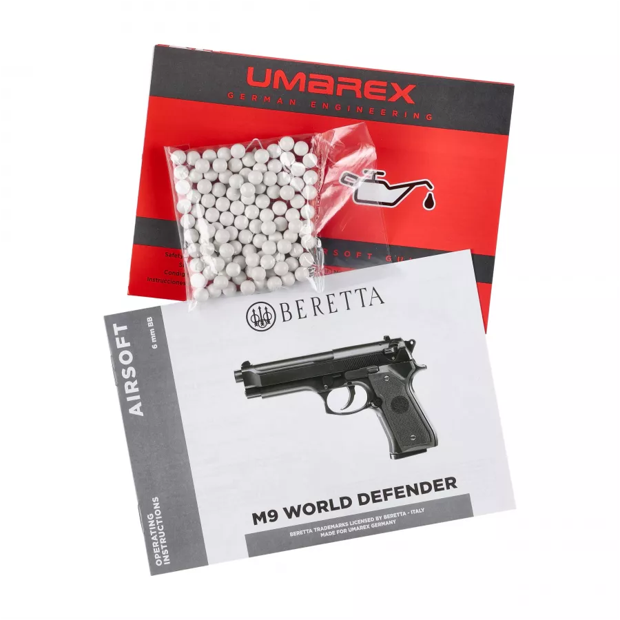 Beretta M9 World Defender 6 mm — replika pistoletu ASG (sprężynowa)