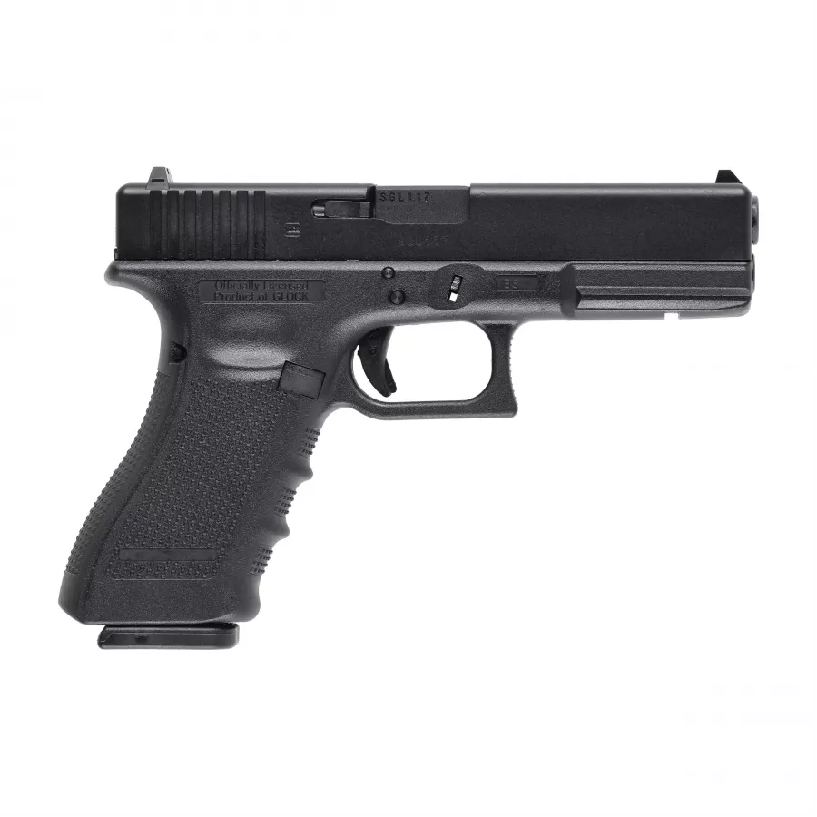 Glock 17 Gen.4 - replika ASG 6 mm Green Gas czarny
